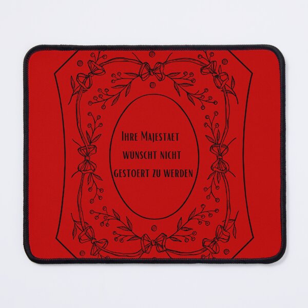 Item preview,  Information sign: Her Majesty does not wish to be disturbed  designed and sold by Silva-Sol.