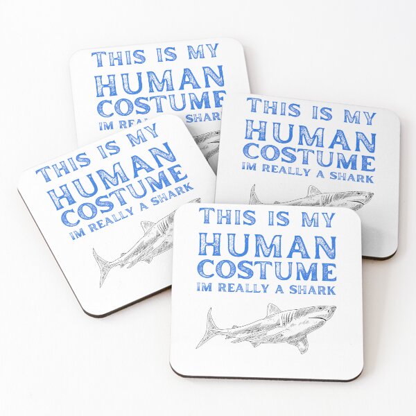 Item preview, This Is My Human Costume I'm Really A Shark designed and sold by Xoox Art.