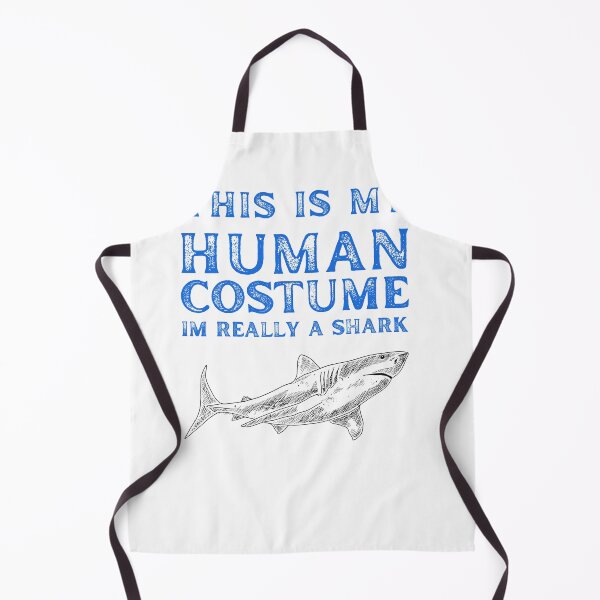 Item preview, This Is My Human Costume I'm Really A Shark designed and sold by Xoox Art.