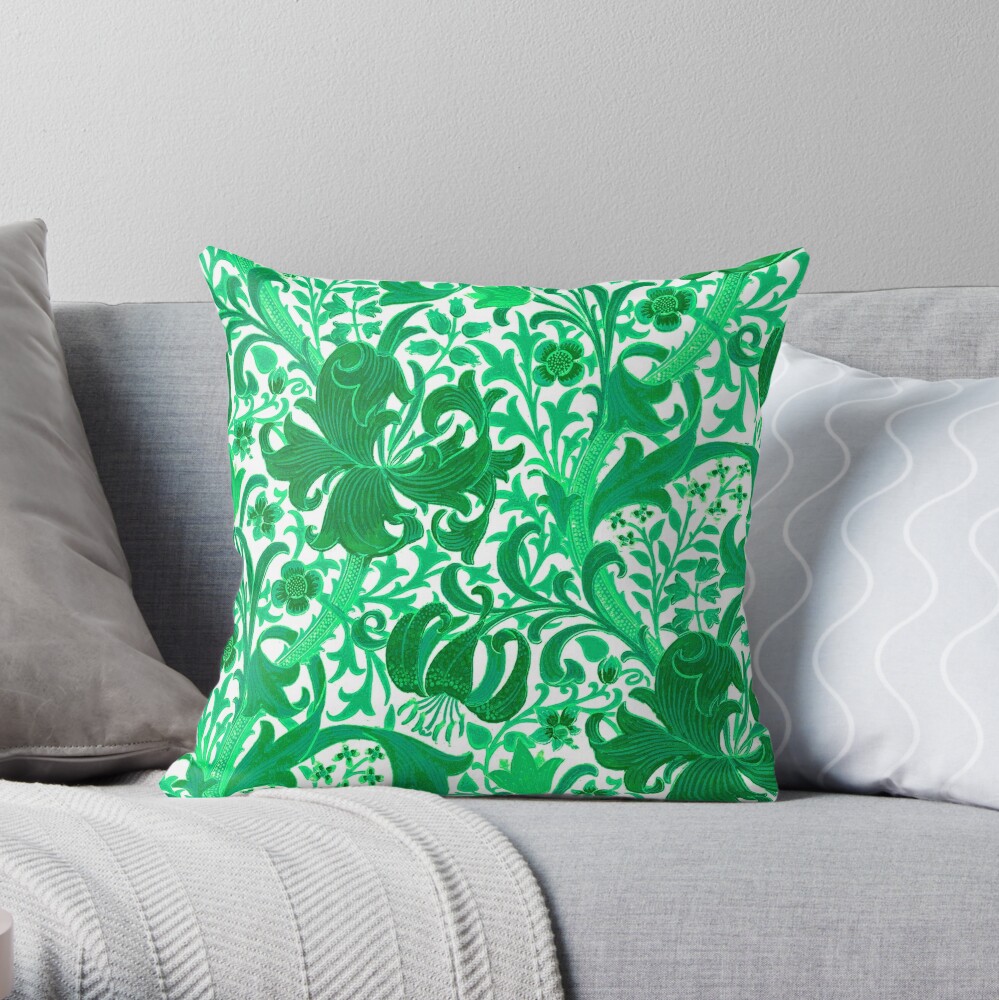 Medallion Jade Accent Pillow - CLEARANCE