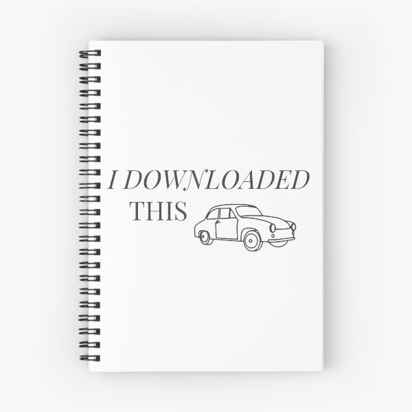 Item preview, I Downloaded This Car designed and sold by karolaan.