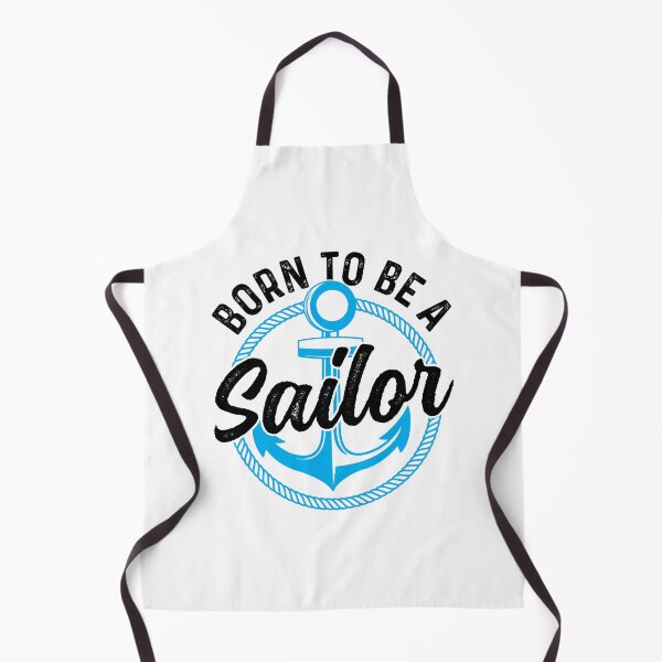 Item preview, Born to be a sailor boat ship captain design sailing yacht boat designed and sold by absolutdesign.