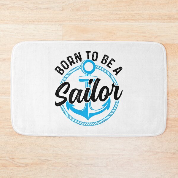 Item preview, Born to be a sailor boat ship captain design sailing yacht boat designed and sold by absolutdesign.