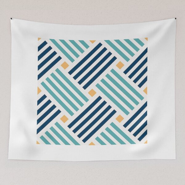 Item preview, Doria stripes mosaic designed and sold by The Lone vendor.