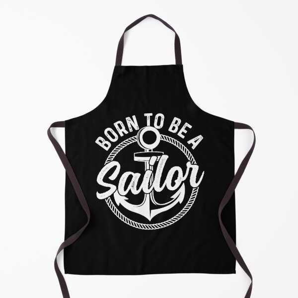 Item preview, Born to be a sailor boat ship captain design sailing yacht boat designed and sold by absolutdesign.
