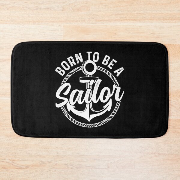 Item preview, Born to be a sailor boat ship captain design sailing yacht boat designed and sold by absolutdesign.