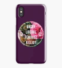 Angry Liberal Feminist Killjoy iPhone Case