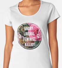 Angry Liberal Feminist Killjoy Women's Premium T-Shirt