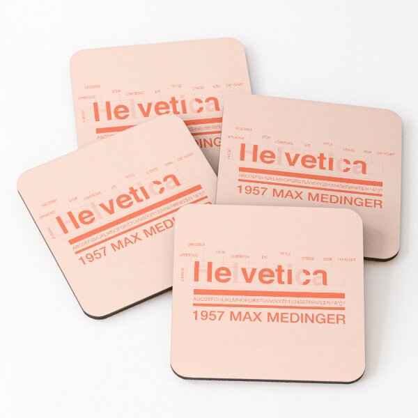 Item preview, Anatomy of Helvetica Typography designed and sold by paperpark.
