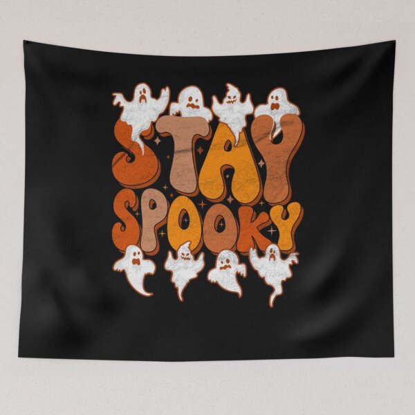 Item preview, Halloween Ghost Retro Stay Spooky designed and sold by amarrarhineyu.