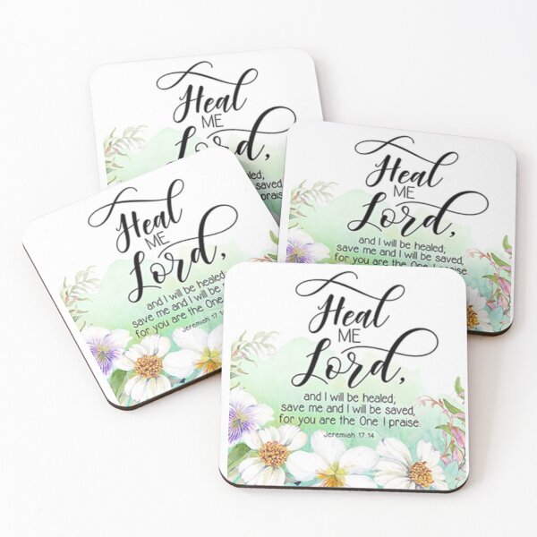 Item preview, Heal Me Lord Jesus designed and sold by Rowena Jones.