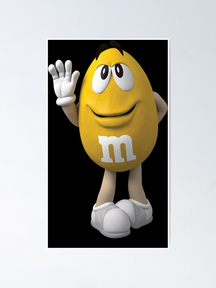 m and ms Poster for Sale by FATYZA004