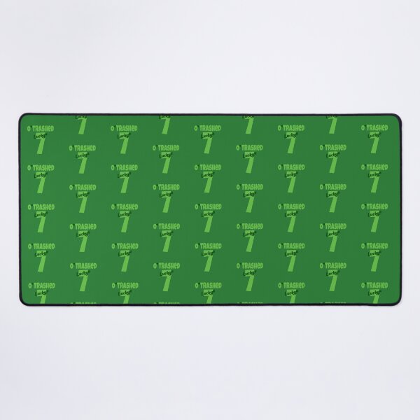 Item preview, O’Trashed Lucky #7 Baseball Style (on Green) designed and sold by PawsitiveMum.