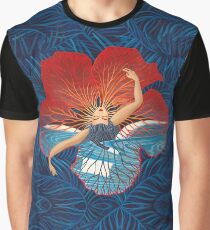 Flower Hawaii Pele Graphic T-Shirt