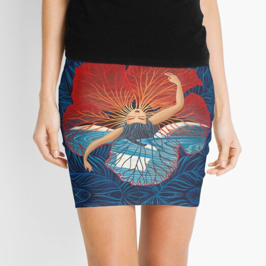 Flor Hawaii Pelé Minifalda