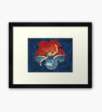 Flower Hawaii Pele Framed Print