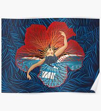 Flower Hawaii Pele Poster
