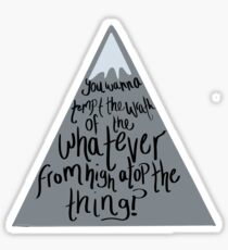 West Wing Toby Wrath of the Whatever Sticker