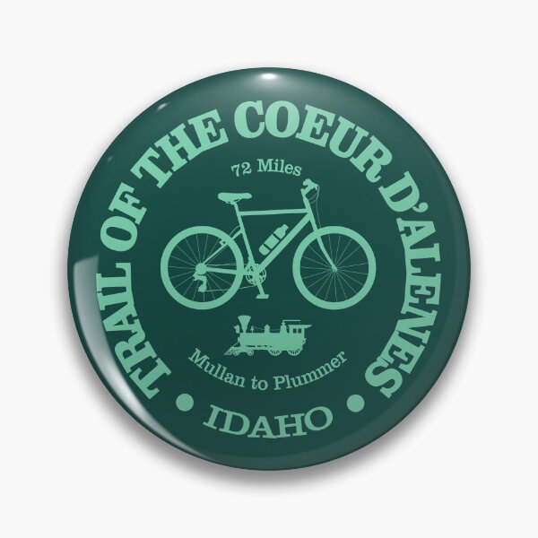 Item preview, Trail of the Coeur d'Alenes (cycling) designed and sold by curranmorgan.