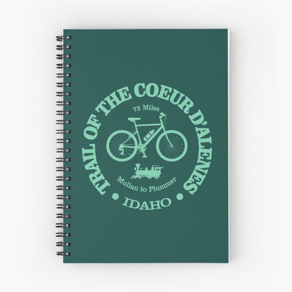 Item preview, Trail of the Coeur d'Alenes (cycling) designed and sold by curranmorgan.