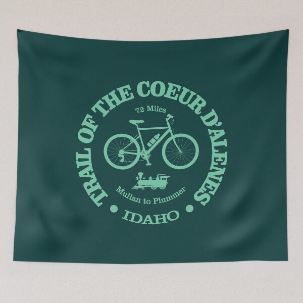 Item preview, Trail of the Coeur d'Alenes (cycling) designed and sold by curranmorgan.
