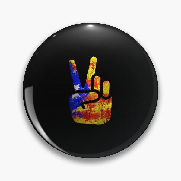 Item preview, Peace finger Catalonia designed and sold by liethapirajir.