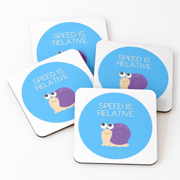 Item preview, Speed is Relative Snail designed and sold by Kubala.