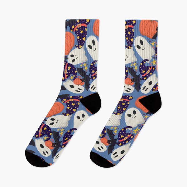 Item preview, Halloween blue designed and sold by Lenecreates.