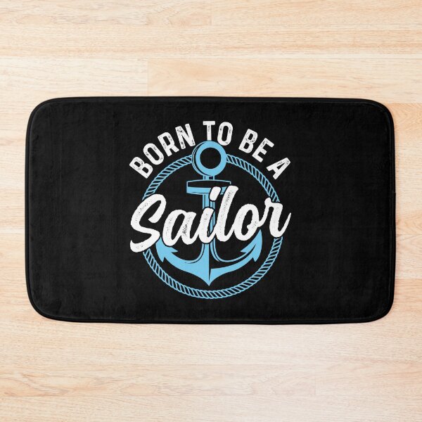 Item preview, Born to be a sailor boat ship captain design sailing yacht boat designed and sold by absolutdesign.