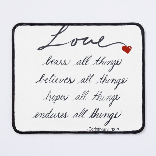 Item preview, Corinthians 13:7 designed and sold by lovedella.