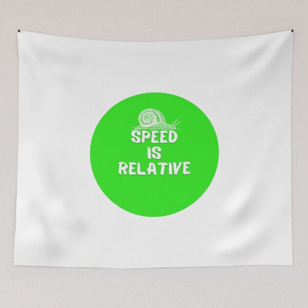 Item preview, Speed is Relative Green Snail designed and sold by Kubala.