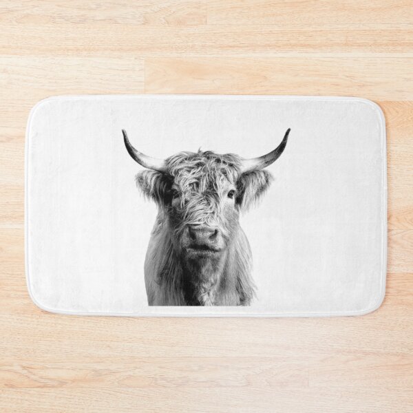 Item preview, Scottish Hairy Highland Cow ' HARLEY 2 ' by Stevenobinsun designed and sold by Stevenobinsun.