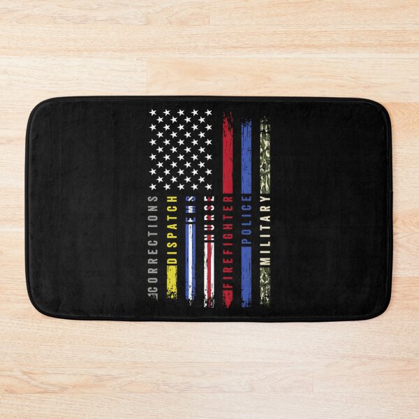 Item preview, First Responders Hero Flag USA Thin Line Salute Classic  designed and sold by vydolidellk.