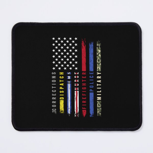 Item preview, First Responders Hero Flag USA Thin Line Salute Classic  designed and sold by vydolidellk.