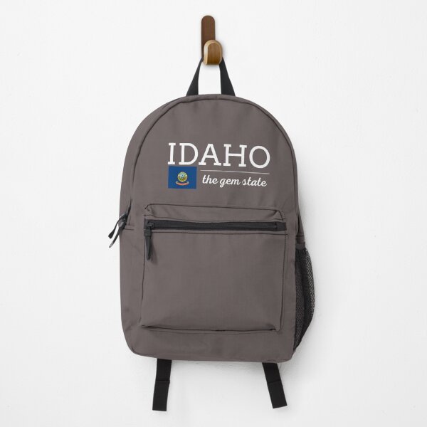 Item preview, IDAHO State with Flag designed and sold by philevera.