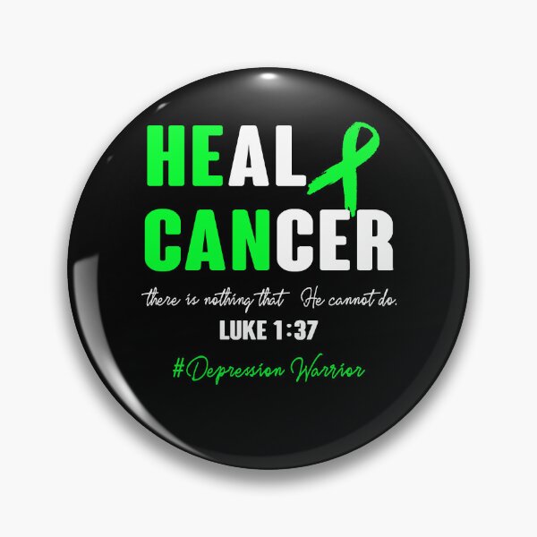 Item preview, Depression Awareness - Heal Cancer - Support Depression Warrior Gifts designed and sold by ElizabethS809.