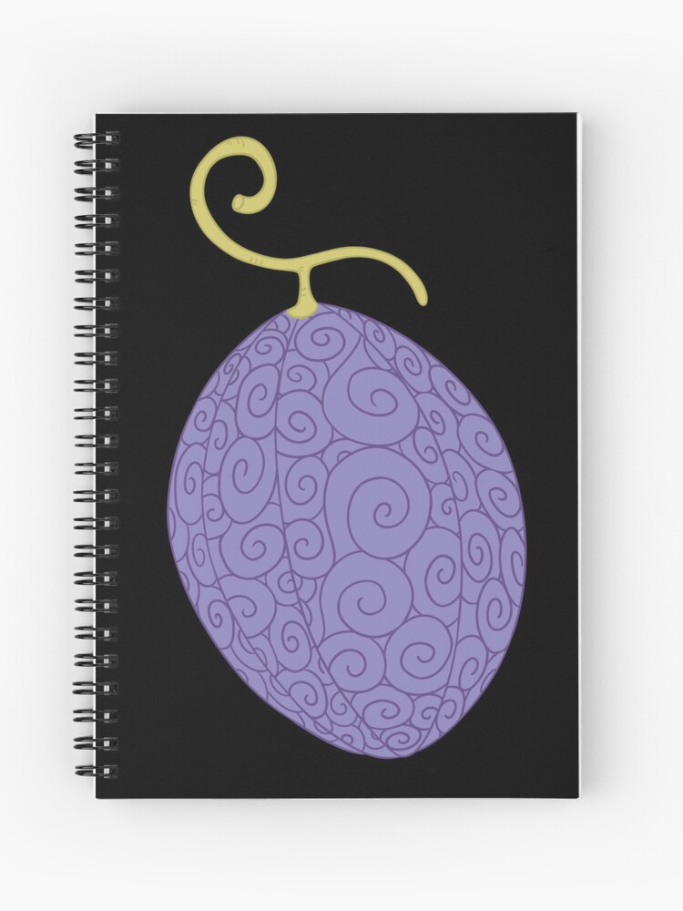 Ito Ito no Mi Devil Fruit Spiral Notebook for Sale by LunarDesigns14