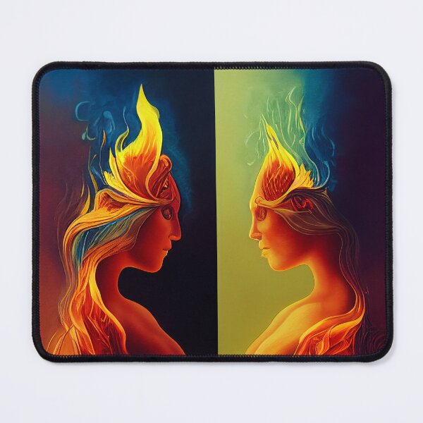 Item preview, 1 - Ethereal Twin Flames designed and sold by StarbuckLight.