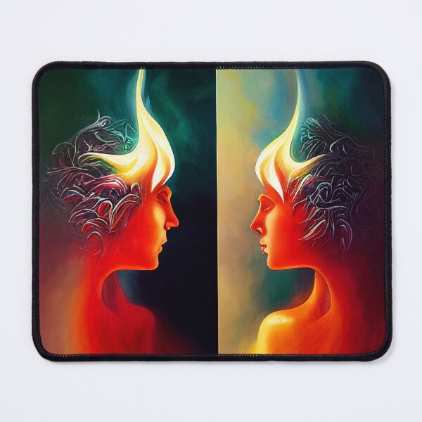 Item preview, 2 - Ethereal Twin Flames designed and sold by StarbuckLight.