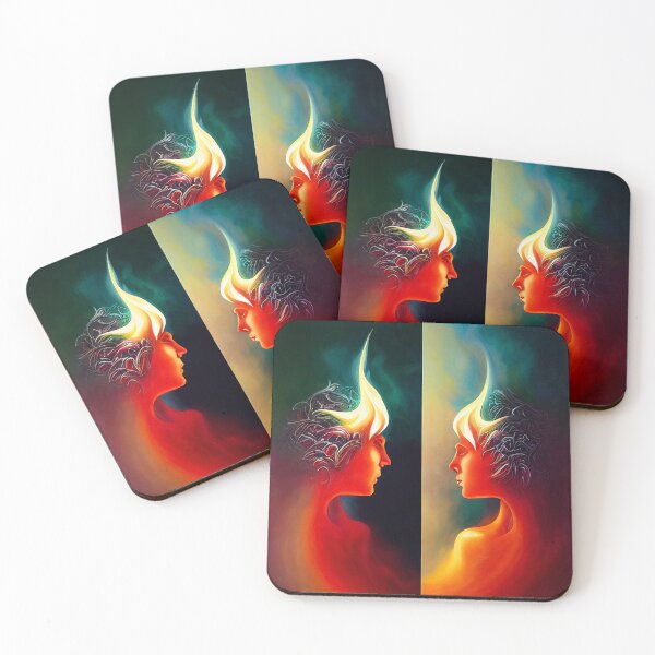 Item preview, 2 - Ethereal Twin Flames designed and sold by StarbuckLight.
