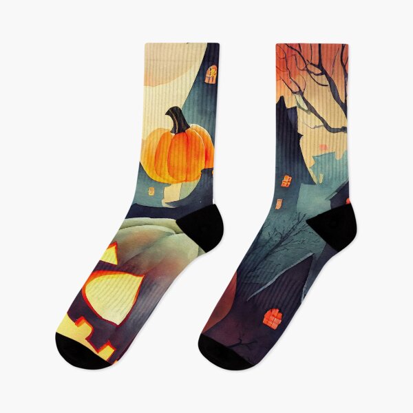 Item preview,  A Pumpkin Fright Night designed and sold by MsGoldenCreates.