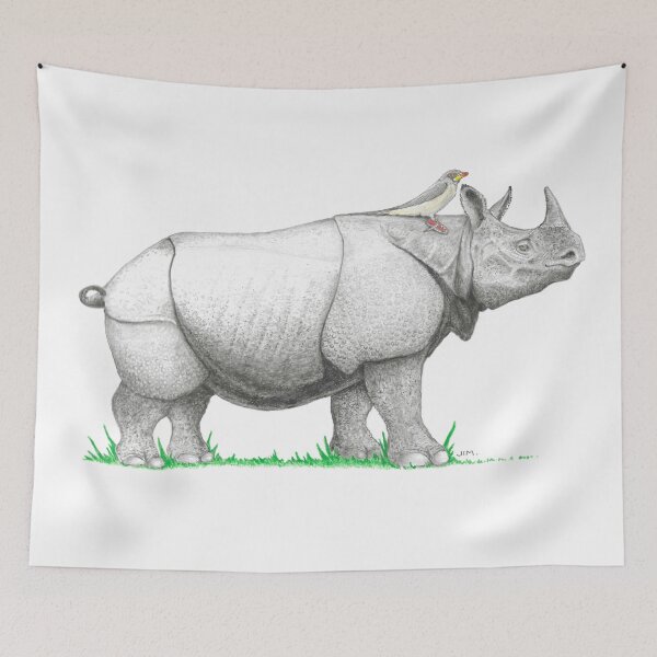 Item preview, Oxpecker in Sneakers designed and sold by JimsBirds.