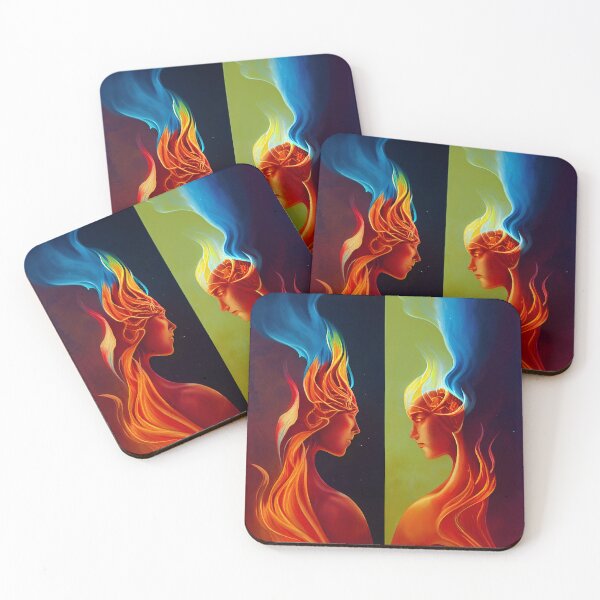 Item preview, 3 - Ethereal Twin Flames designed and sold by StarbuckLight.