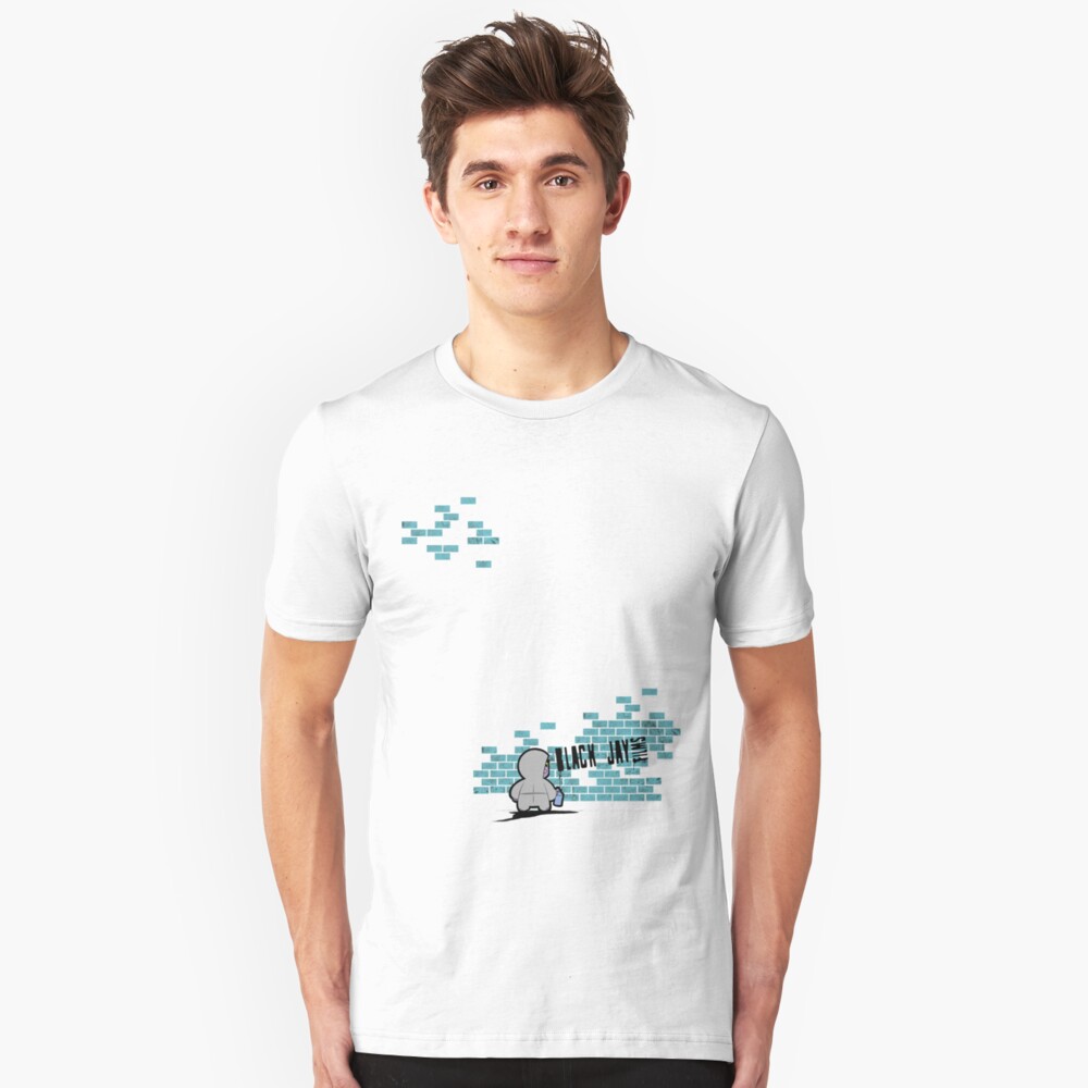 Black Jay Films T-shirt 002 Slim Fit T-Shirt