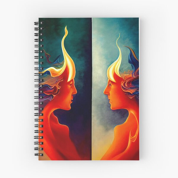 Item preview, 4 - Ethereal Twin Flames designed and sold by StarbuckLight.