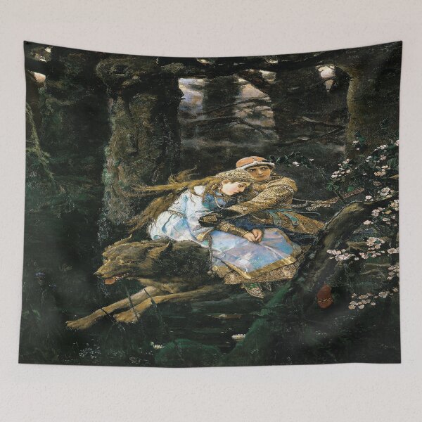 Item preview, Ivan Tsarevich riding the Gray Wolf - Viktor Vasnetsov designed and sold by beoverpowered.