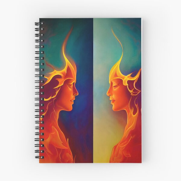 Item preview, 5 - Ethereal Twin Flames designed and sold by StarbuckLight.