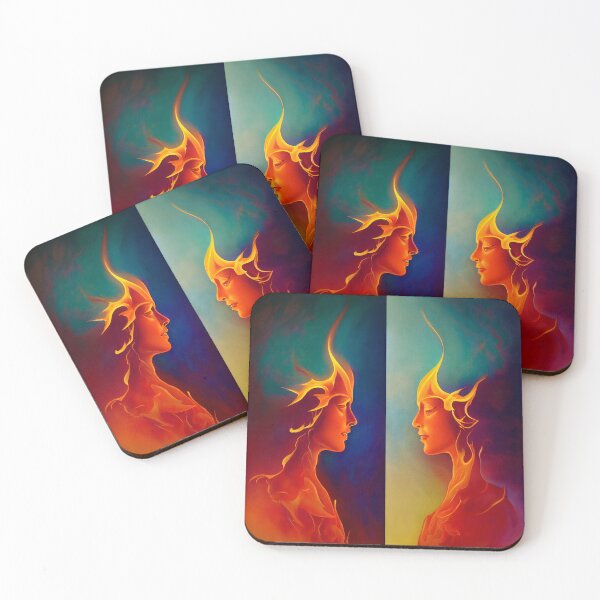 Item preview, 5 - Ethereal Twin Flames designed and sold by StarbuckLight.