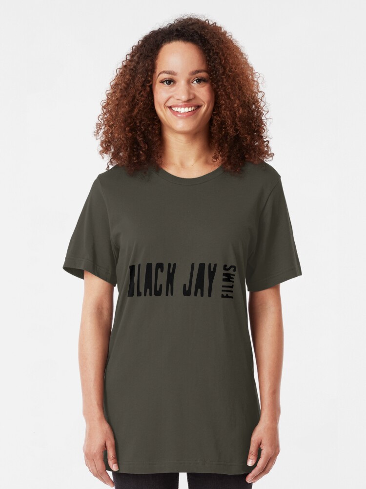 Alternate view of Black Jay Films Logo T-shirt Slim Fit T-Shirt