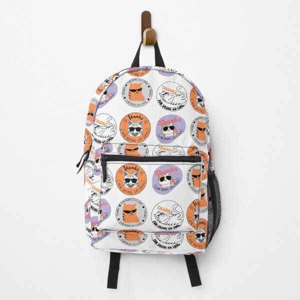 Item preview, Thanks for being so cool, funny cats designed and sold by Sanctum Cosmos.